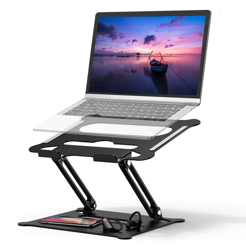 MacRush Adjustable Aluminum Laptop Stand — Comfort, Style, Productivity