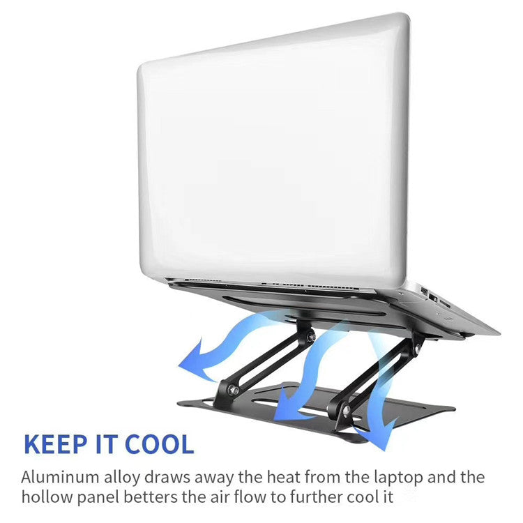 MacRush Adjustable Aluminum Laptop Stand — Comfort, Style, Productivity